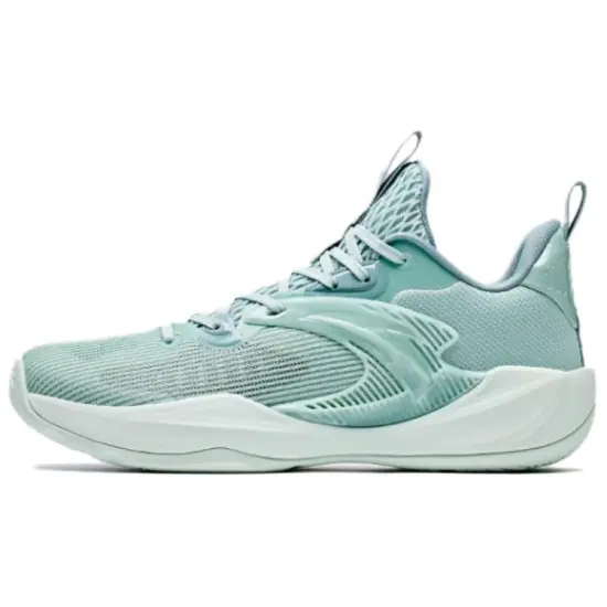 ANTA Light Cavalry 9 Basketball Shoes Men Low-Top Misty Green/Fish Eye Green