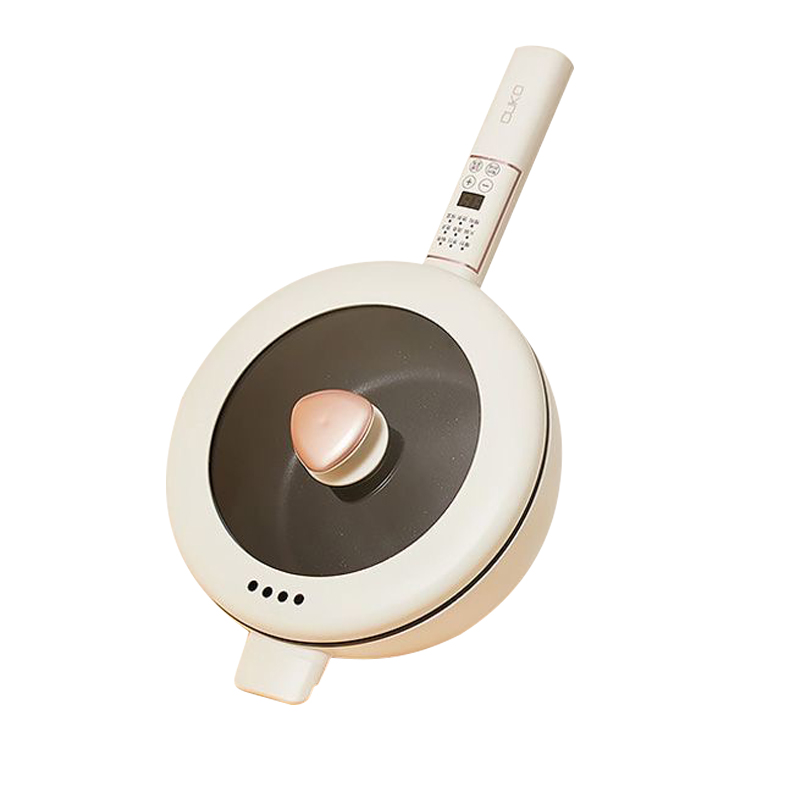 CUKO Multi-function cooking pot 4L large capacity household multi-function electric frying pan non-stick touch thickening dormitory frying and cooking pot all in one CK-DCG01