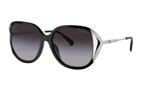 Coach oval-frame sunglasses