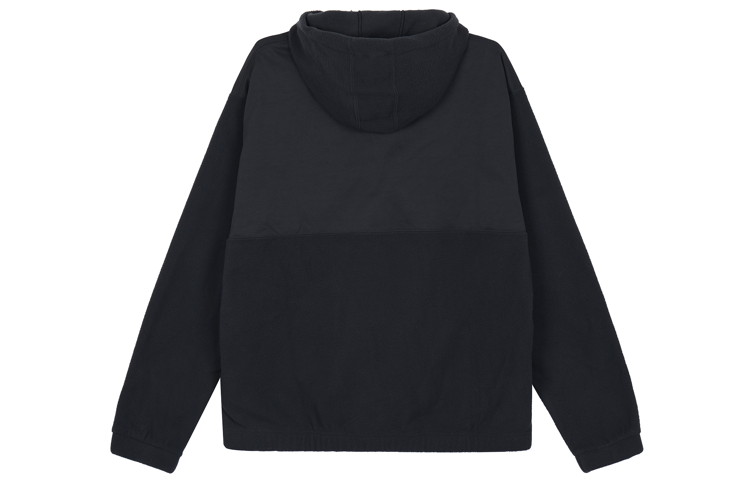 Nike Fleece Paneled Skateboarding Hoodie With Fleece Lining Fleece Clothing Men’s Black
