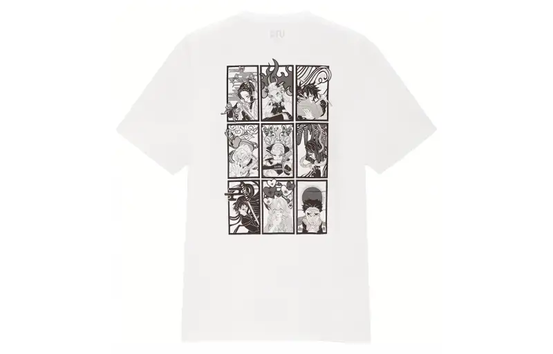 UNIQLO T Shirts Unisex White Crew Neck Moderate Straight Fit