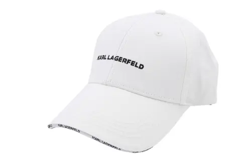KARL LAGERFELD / Karl Lagerfeld Jeans Cotton, Recycled Cotton Baseball Caps Women's White