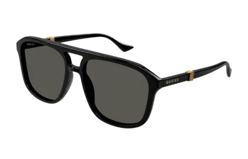 GUCCI Running Web Aviator Sunglasses