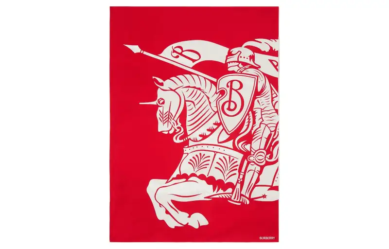 Burberry EKD-print Silk Scarf