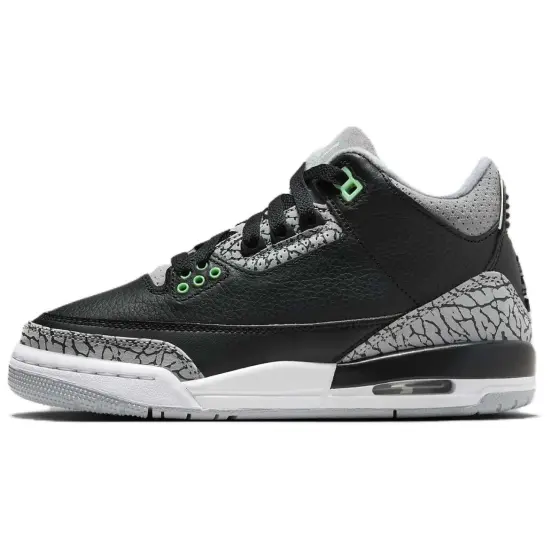 Air Jordan 3 Retro Green Glow GS