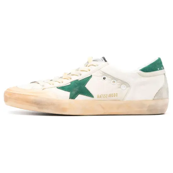 Golden Goose Super-Star Distressed Panelled Sneakers