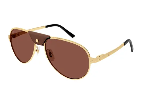 Cartier Aviator Frame Sunglasses