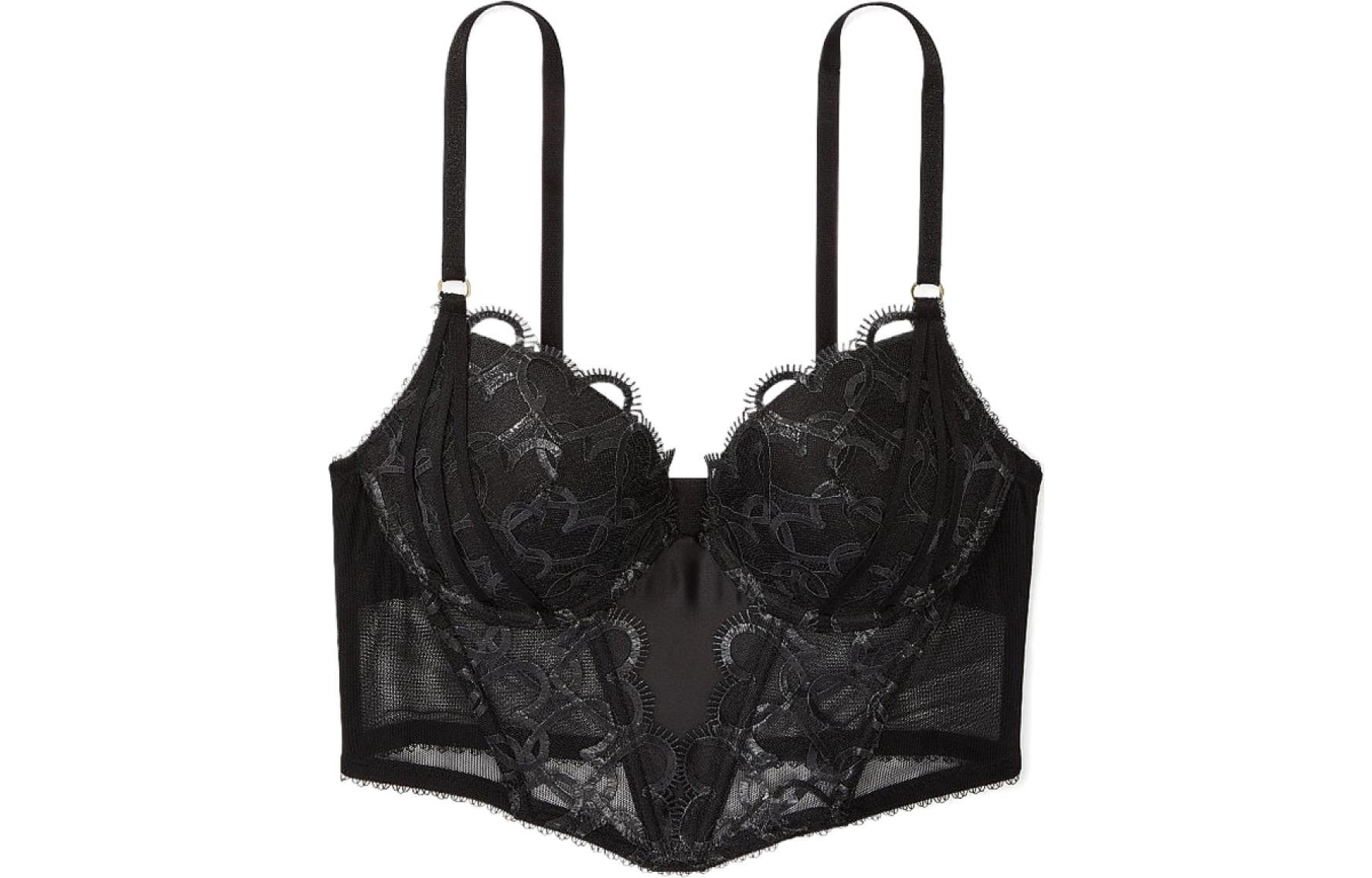 Женский бюстгальтер Victoria's Secret (черный)