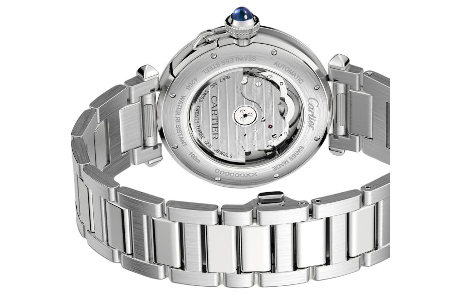 Мужские часы Cartier 100 41mm (желтые) — фото 3