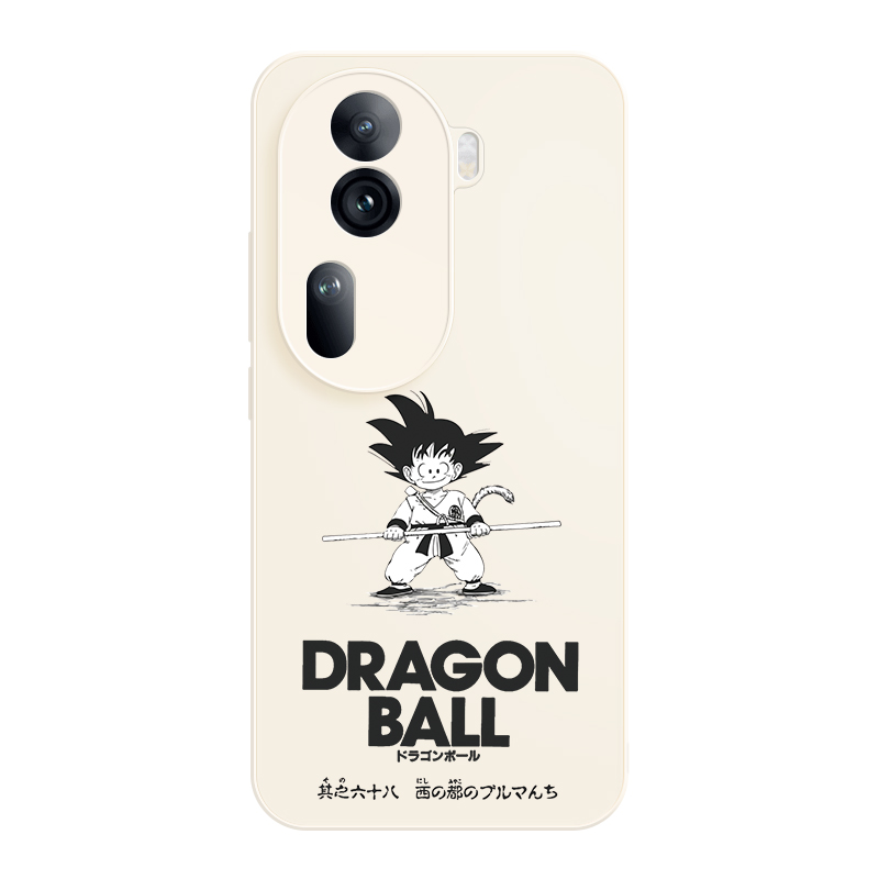Small bones, matte material, high-end creative Dragon Ball trendy brand Sun Wukong cold style matte mobile phone case, suitable for OPPOReno11/10pro+/9/8/7pro/reno6/k11/k10/findx5/x6 minimalist style