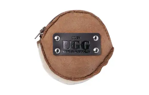 UGG Shearling Wallet Unisex Chestnut