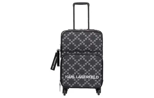 KARL LAGERFELD / Karl Lagerfeld Jeans Fabric Suitcase Luggage Women's Black