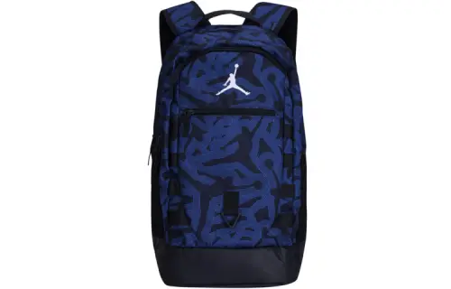 Jordan Fashion Trend Polyester Backpack Regular Unisex Navy