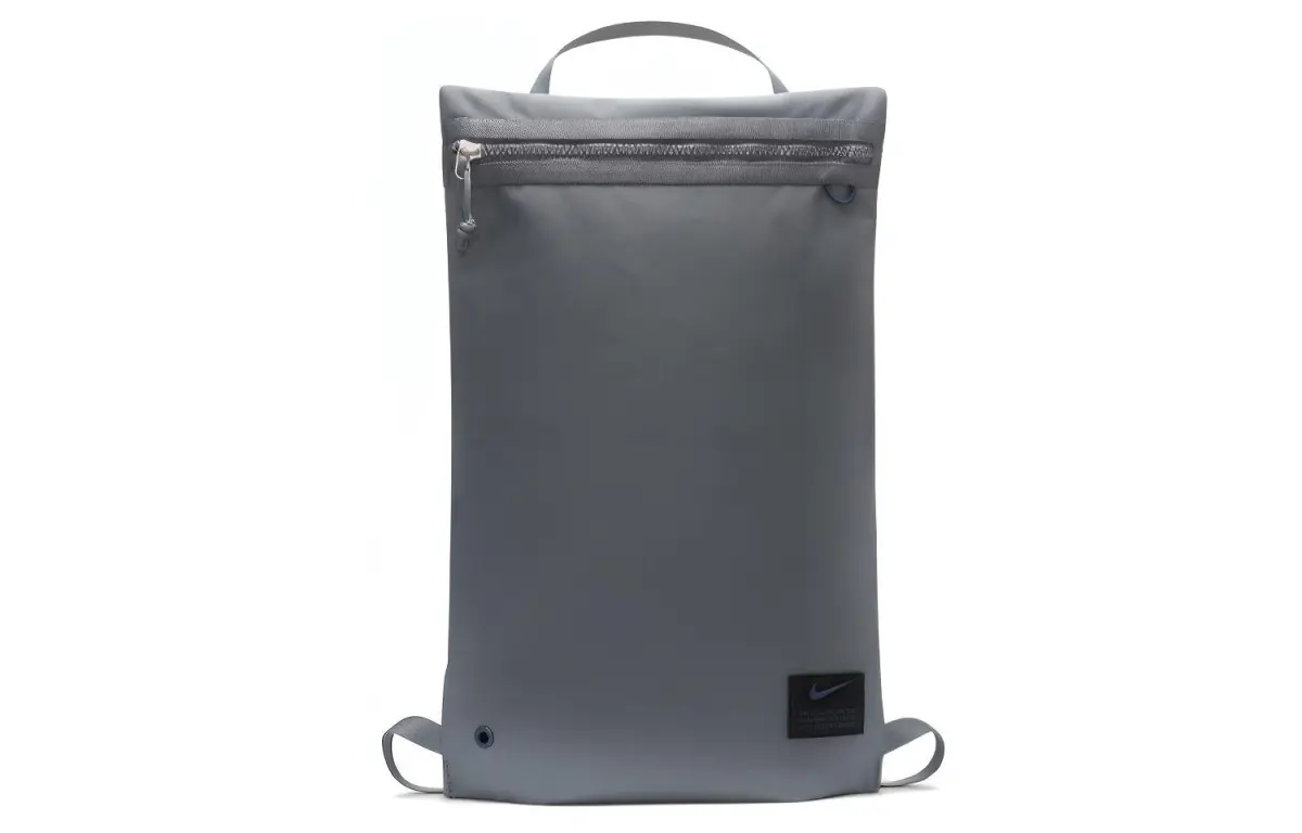 Nike Fabric Gym Bag Storage Bag Backpack Regular Unisex Gray
