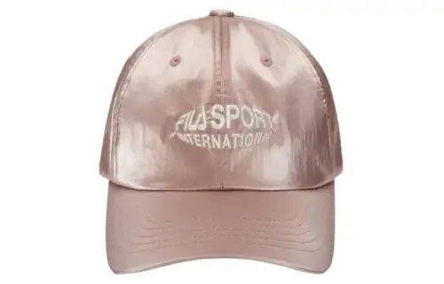 FILA Polyester Baseball Caps Women's Pink
