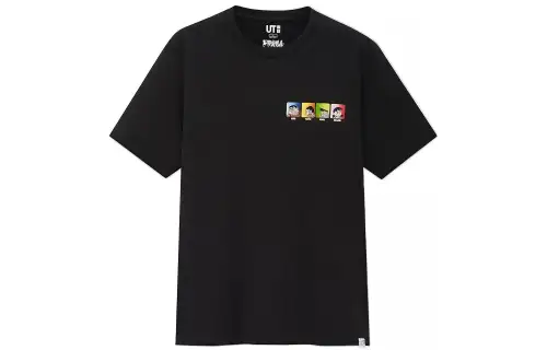UNIQLO Regular T-Shirt Unisex Black