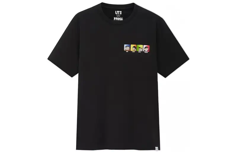 UNIQLO Regular T-Shirt Unisex Black