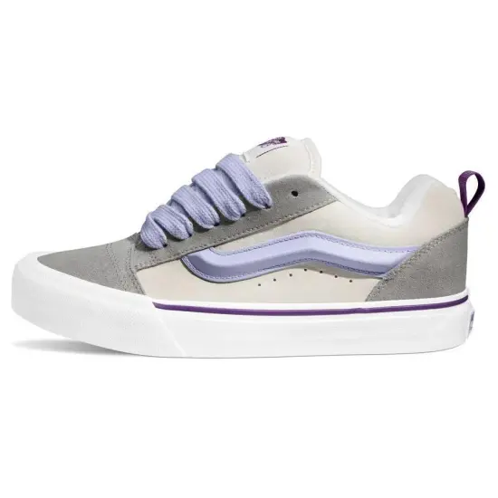Vans Knu Skool Skateboarding Shoes Unisex Low-top Gray