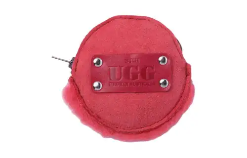 UGG Shearling Wallet Unisex Red