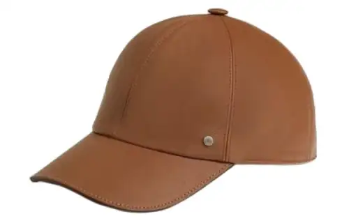 HERMES Solid Color Riley Baseball Caps Men's Multicolor