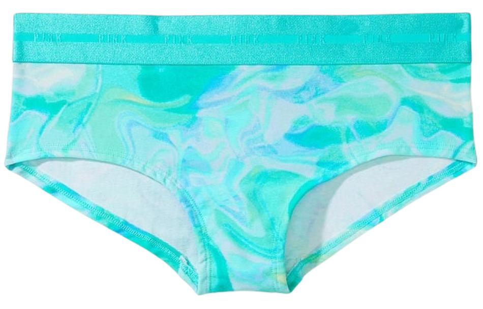 Женские трусы Victoria's Secret Logo (голубые)
