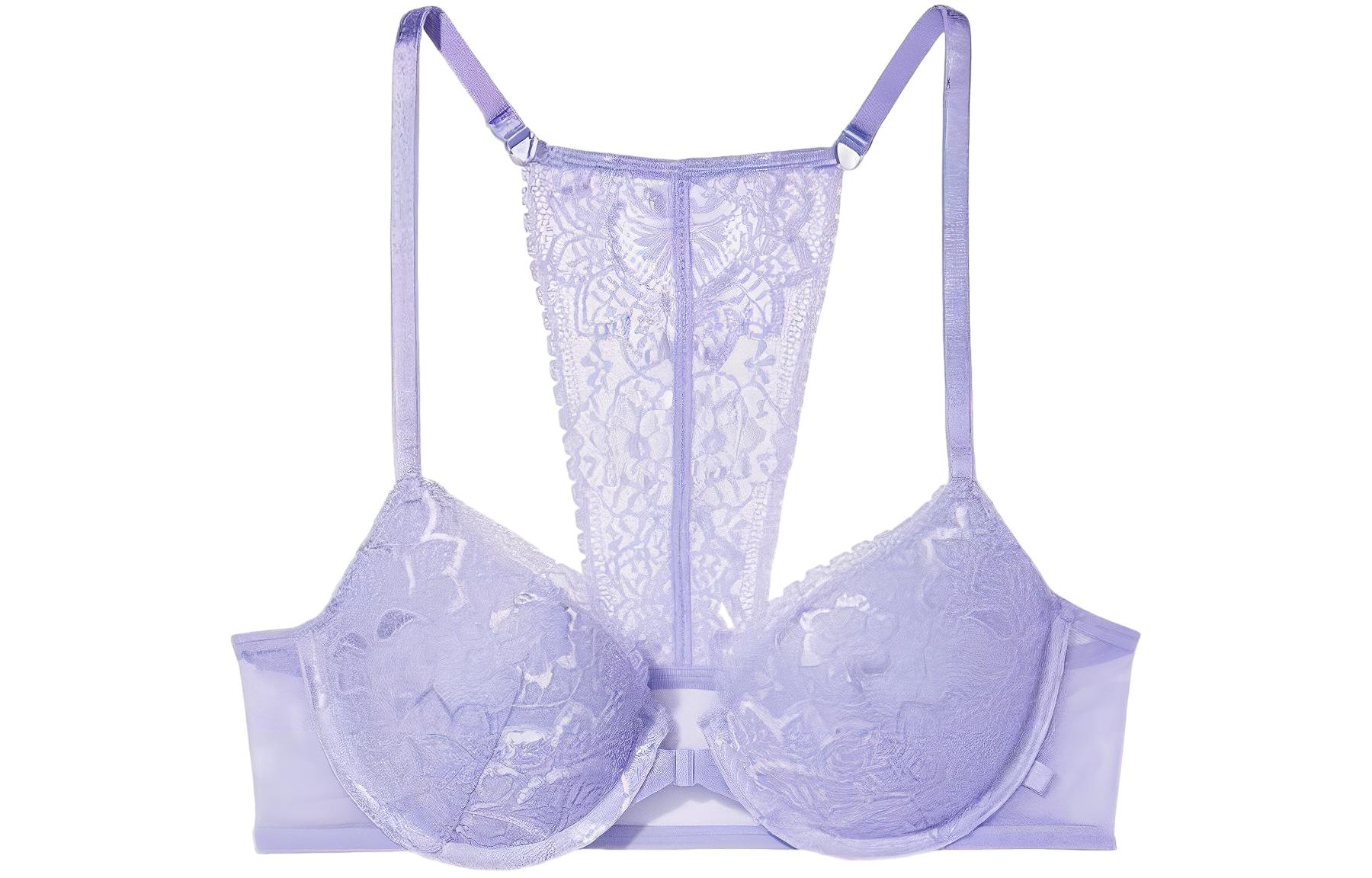 Victoria's secret, lace light and thin comfortable bra, floral print