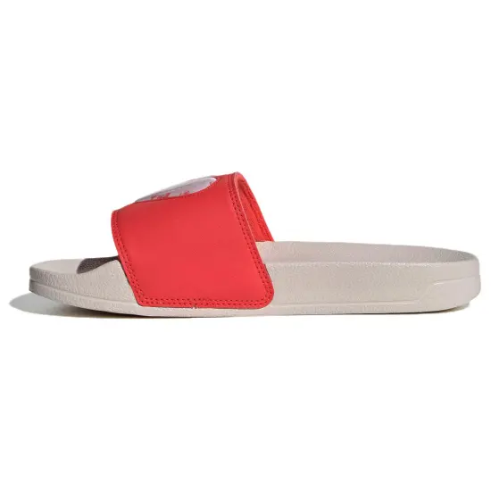 Adidas Originals Adilette Lite Slides Bright Red Clear Pink Wonder Clay Women's