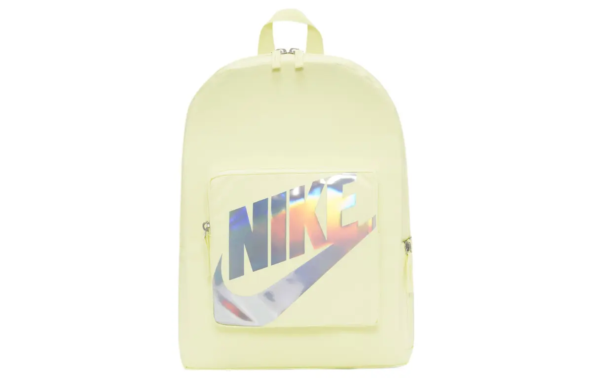 Nike Polyester Backpack Regular Women's Glow In The Dark Green
