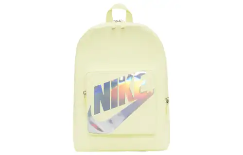 Nike Polyester Backpack Regular Women's Glow In The Dark Green