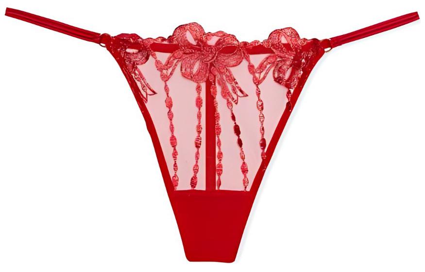 Женские трусы Victoria's Secret (красные)