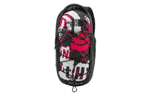THE NORTH FACE 6L Shoulder Bag, Outdoor Bag Nylon Black Unisex
