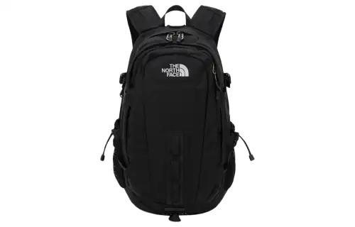 THE NORTH FACE 28L Backpack Outdoor Bag Recycled Nylon Black Unisex