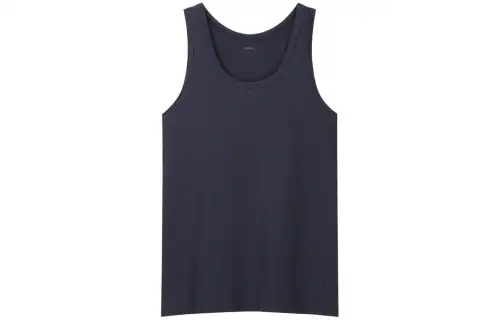 UNIQLO Tank Top Men's Navy Blue