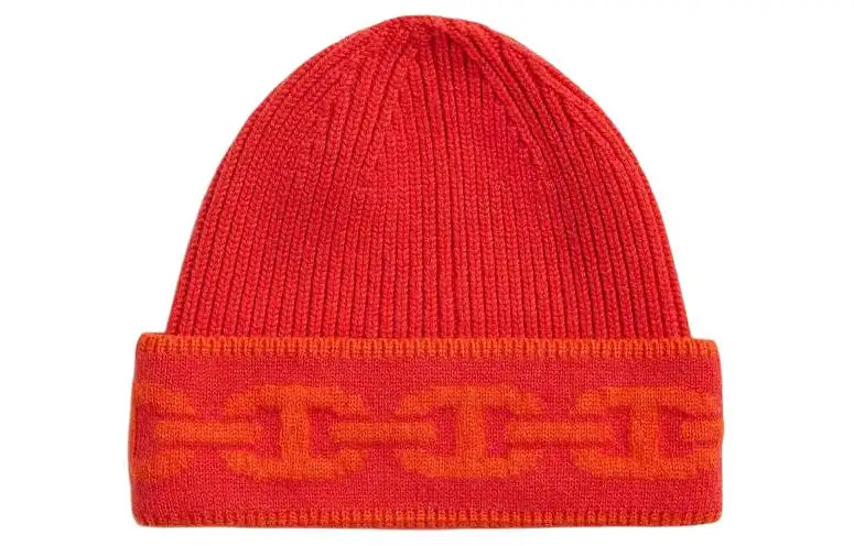 HERMES Cashmere Beanies Women's Red