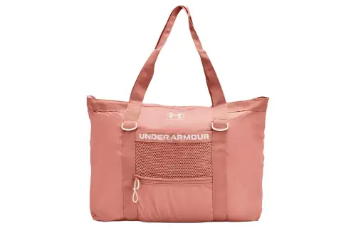 Under Armour Under Armour Nylon Tote Bag, Shopping Bag, Shoulder Bag, Handbag Women's Canyon Pink & White Quartz