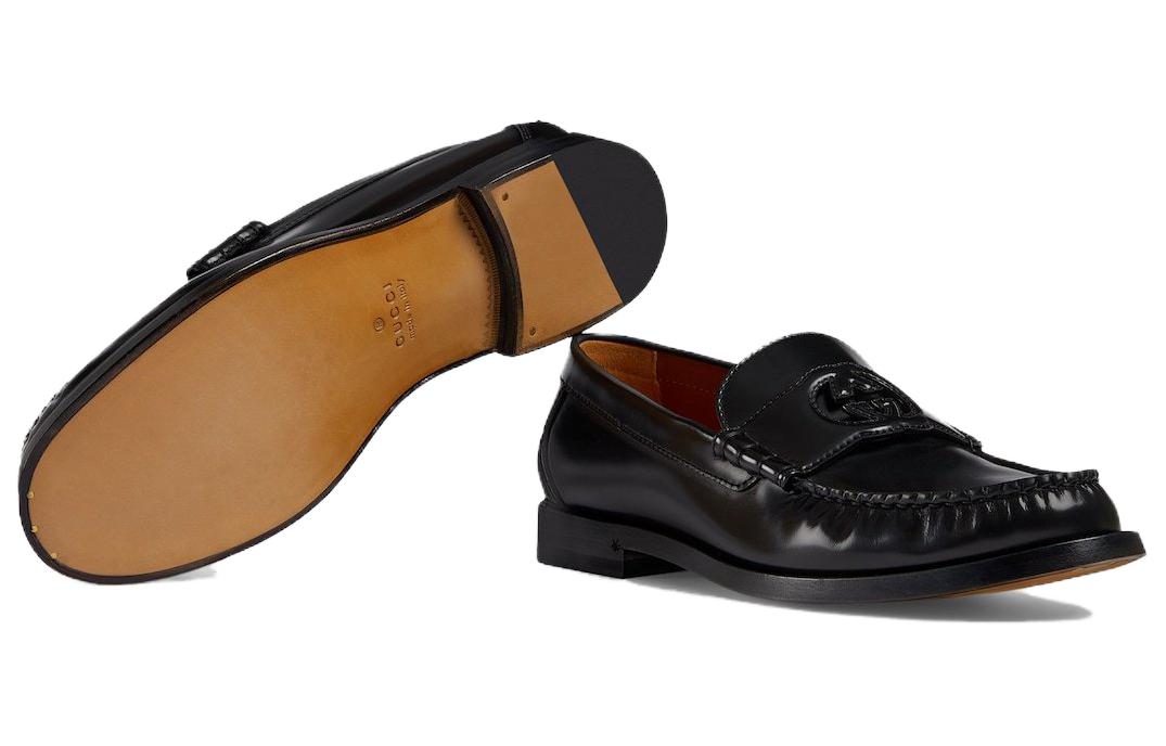 GUCCI Loafer Interlocking G Black 738470 17X00 1000 | eBay display picture 3