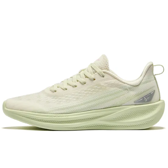 Erke Water Drift 5.0 Running Shoes Women's Low-Top Microcrystal White Pasture Green