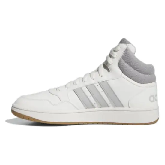 Adidas Hoops 3.0 Mid Classic Vintage Core White Grey Gum