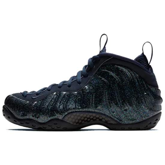 Nike Women's Air Foamposite One 'Obsidian Glitter' Sneakers