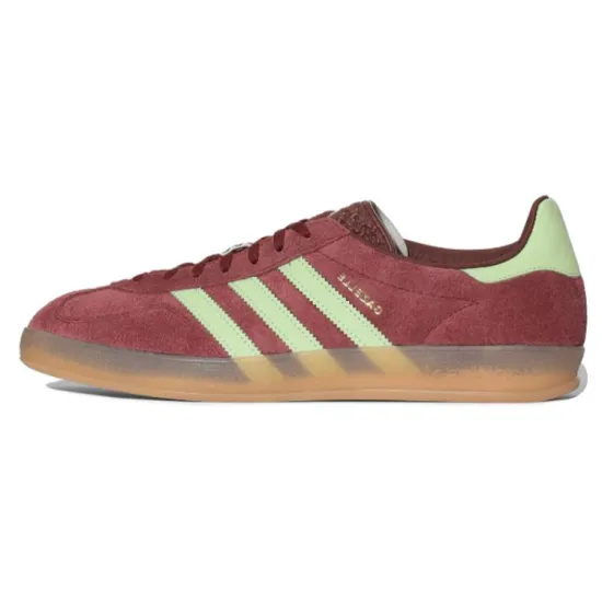Adidas Originals Gazelle Indoor Shadow Red Semi Spark Green