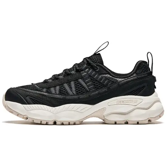ANTA Champion Series Running Shoes Women's Low-Top Black/Castle Gray
