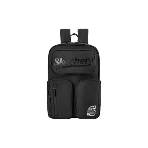 Skechers Fabric Backpack Regular Unisex Carbon Black