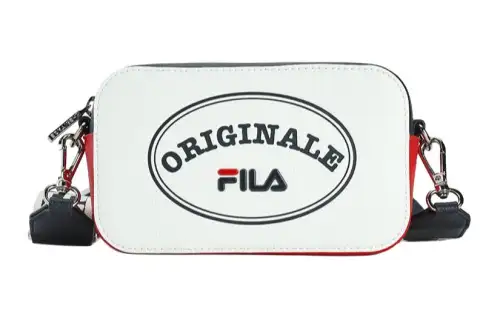 FILA Polyurethane PU Synthetic Leather Box Bag, Shoulder Bag, Crossbody Bag Extra Small Women's