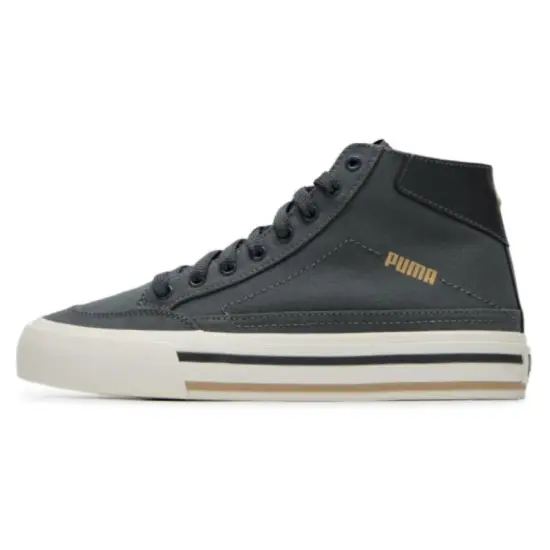 PUMA Court Classic Vulc Skateboard Shoes Unisex Mid-Top Green