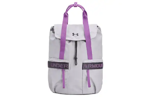 Under Armour Under Armour Polyester With Nylon Backpack Regular Women's Gray & Purple
