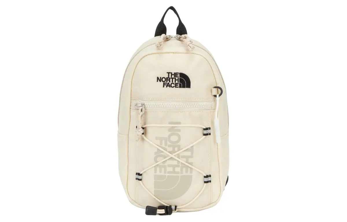 THE NORTH FACE 4L Backpack Outdoor Bag Polyester Cream Unisex