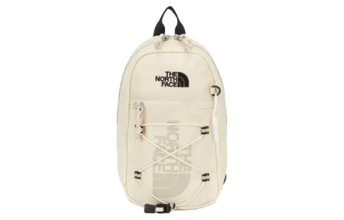 THE NORTH FACE 4L Backpack Outdoor Bag Polyester Cream Unisex