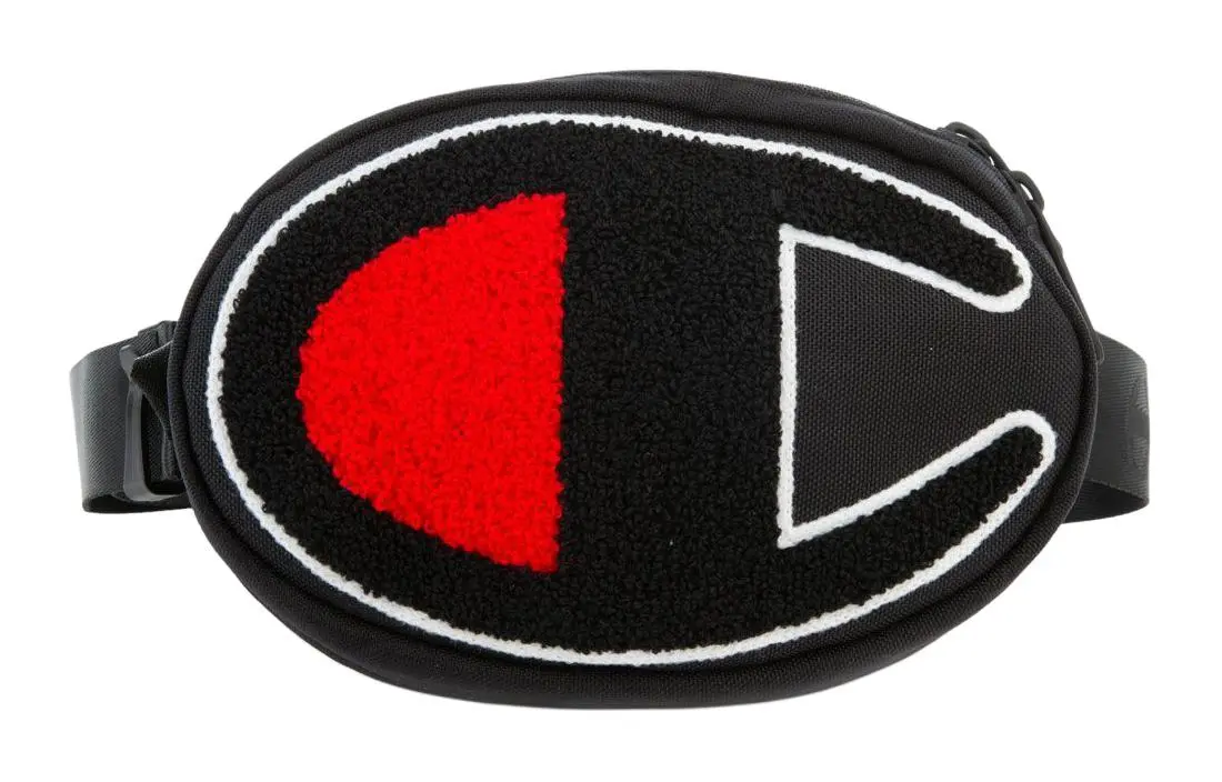 Champion Polyester Sling Bag, Fanny Pack Regular Unisex Black
