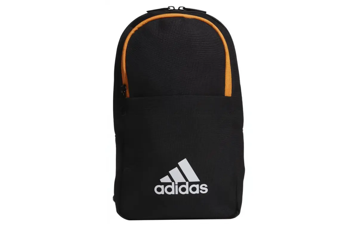 Adidas Polyester Shoulder Bag, Crossbody Bag, Sling Bag Regular Unisex Black