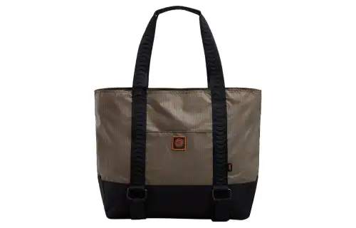 Vans SPITFIRE WHEELS Collaboration Nylon Tote Bag, Shopping Bag, Shoulder Bag, Handbag Regular Unisex Brown